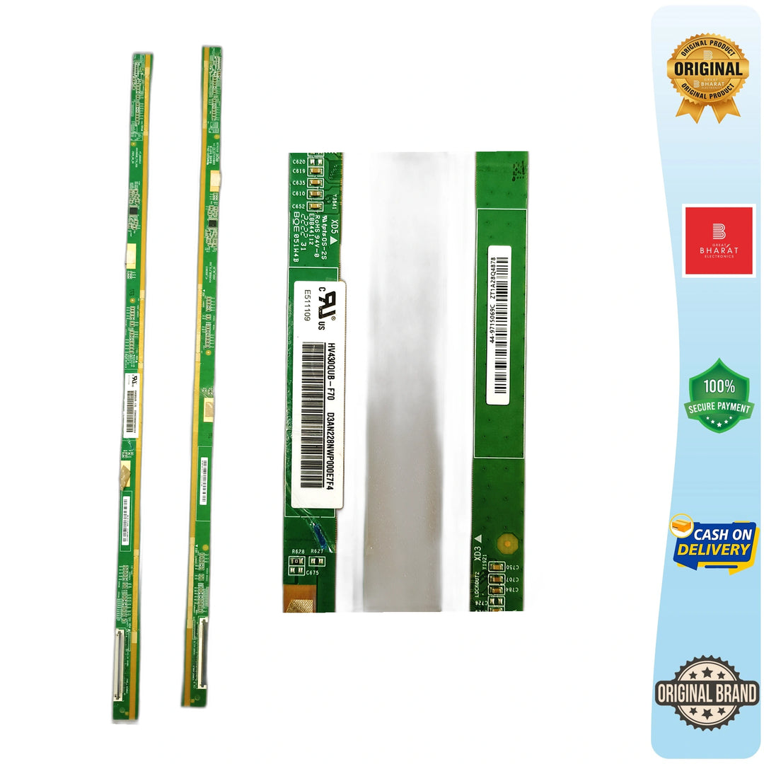 PCB Number HV430QUB-F70 LED TV Panel PCB Board, LED TV Scaler PCB Board