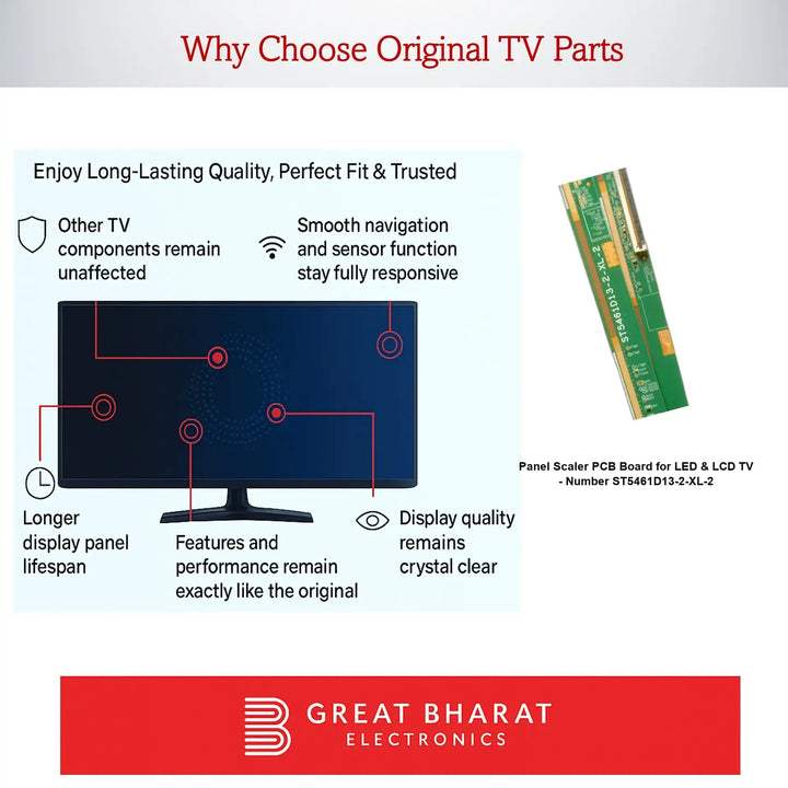 ପ୍ୟାନେଲ୍ ସ୍କେଲର୍ PCB ବୋର୍ଡ ଫର୍ LED TV - ସଂଖ୍ୟା ST5461D13-2-XL-2