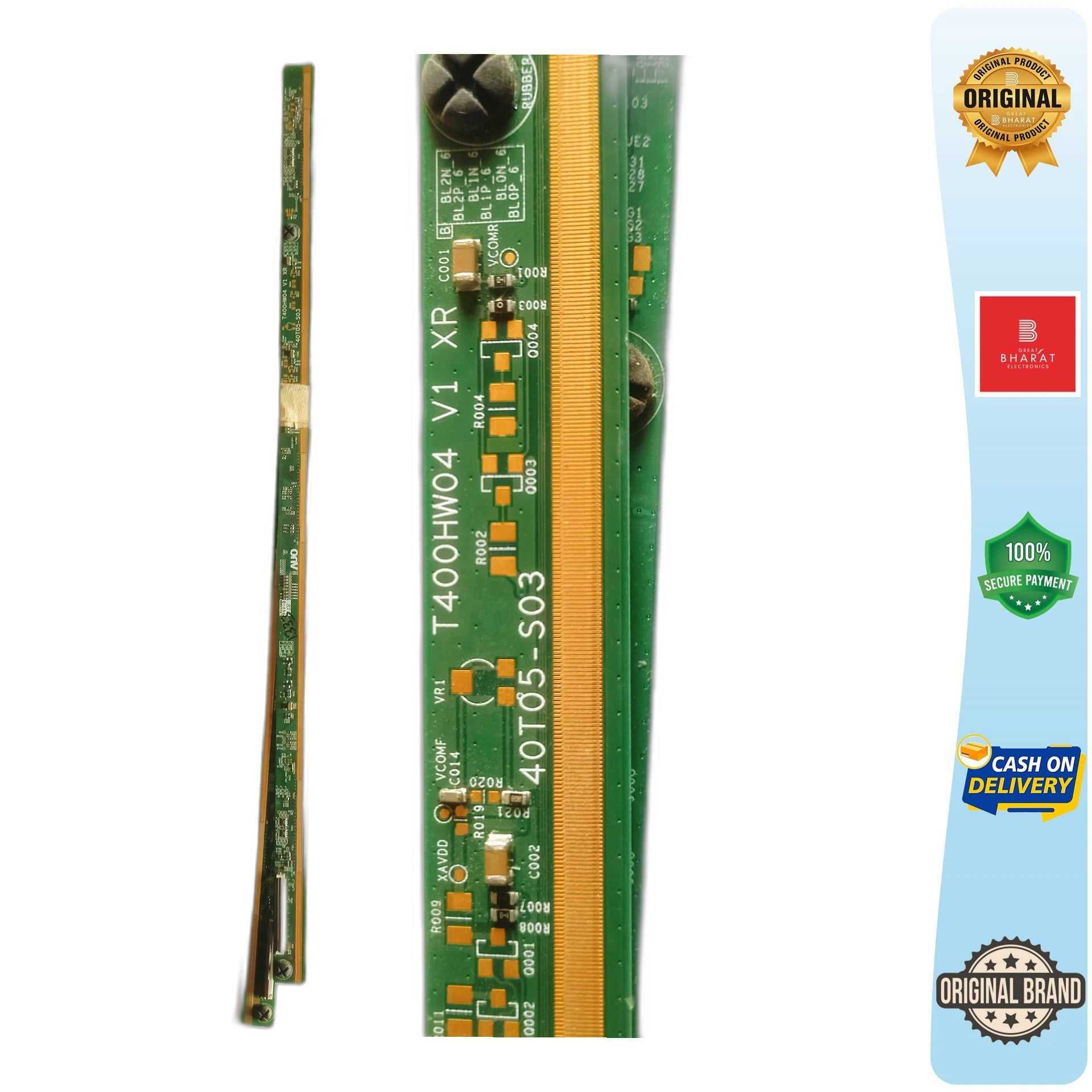LED TV Scaler PCB Board - PCB Number T400HW04 V1 XR