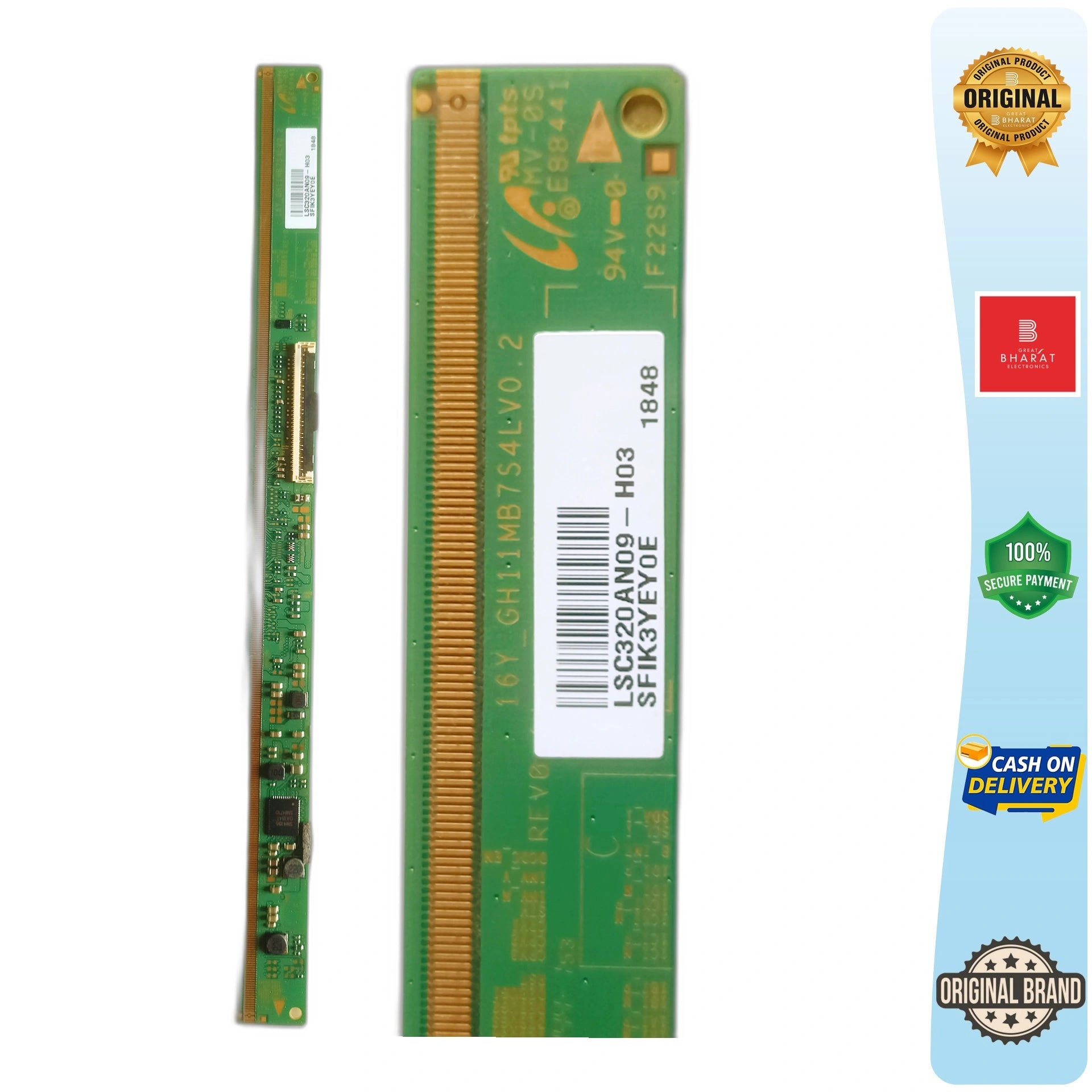 Panel Scaler PCB Board for LED TV - Number 16Y-GF11MB7S4LV0.2