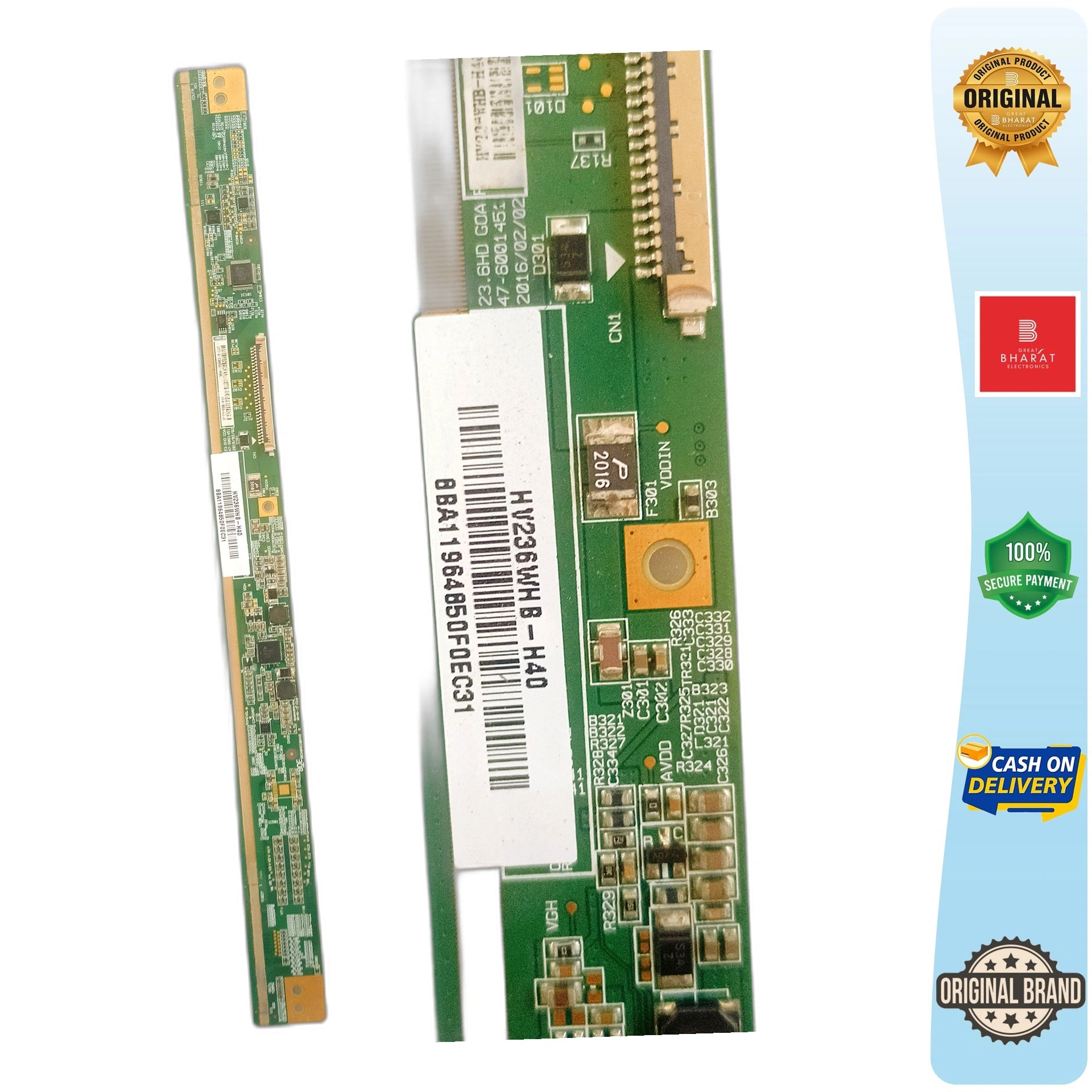 PCB Number HV236WHB-H40 LED TV Panel PCB Board, LED TV Scaler PCB Board