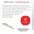 PCB Number CV500U1-L01-XL-1 LED TV Panel PCB Board, LED TV Scaler PCB Board