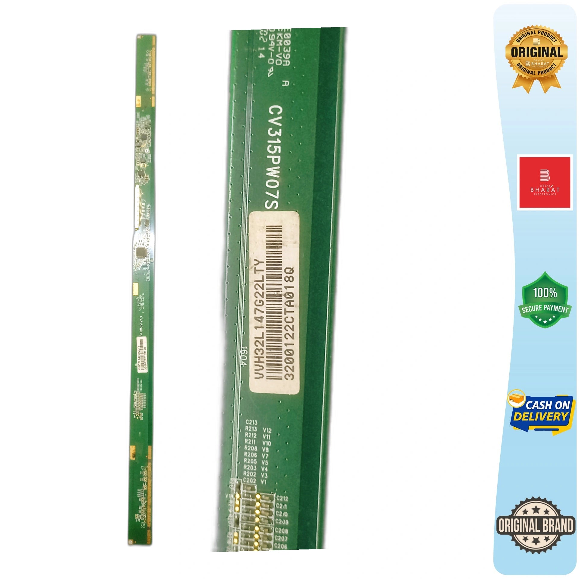 LED TV Scaler PCB Board - PCB Number VVH32L147G22LTY