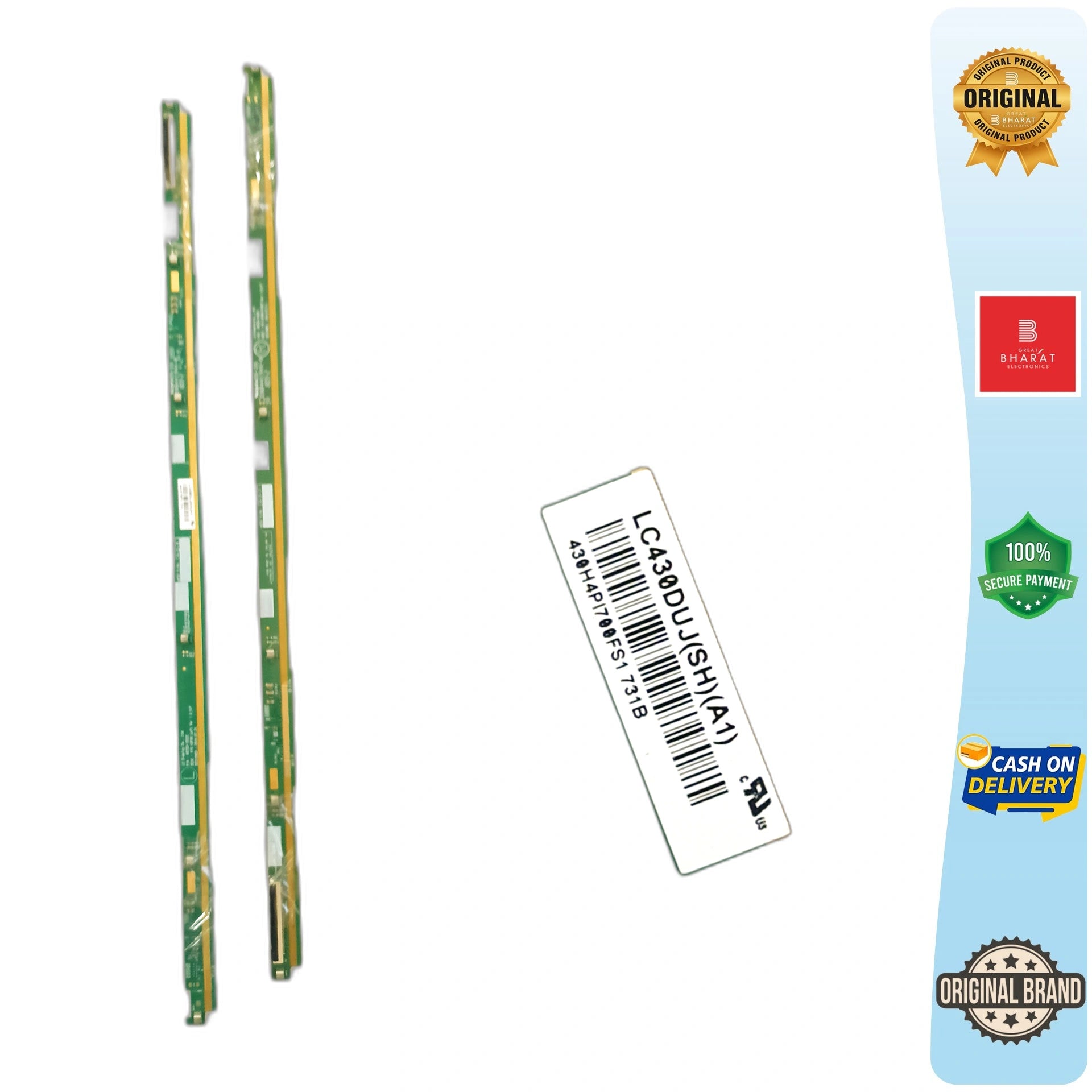 PCB Number LC430DUJ(SH)(A1) LED TV Panel PCB Board, LED TV Scaler PCB Board