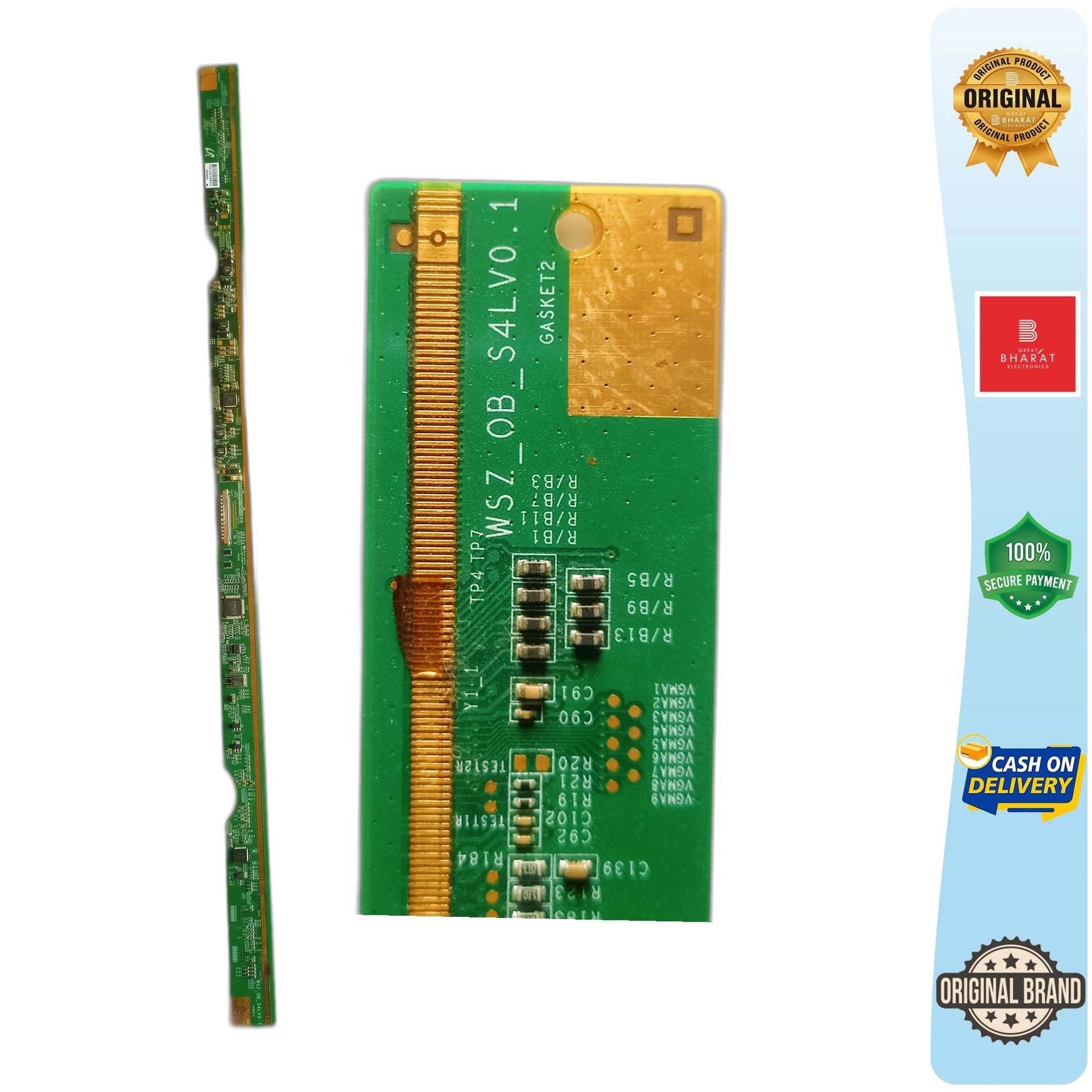 Panel Scaler PCB Board for LED TV - Number WSZ-OB-S4LV0.1