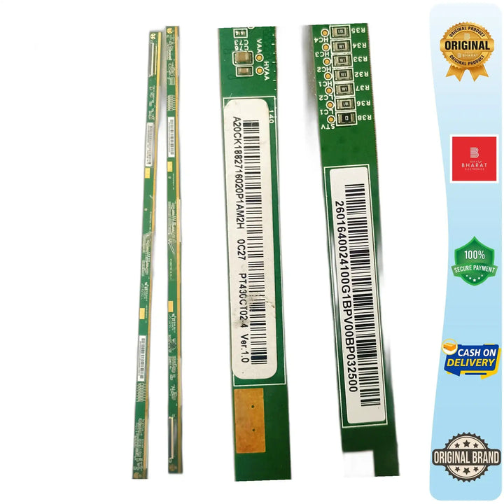 PCB সংখ্যা PT430CT02-4 LED TV প্যানেল PCB বোর্ড, LED TV স্কেলার PCB বোর্ড