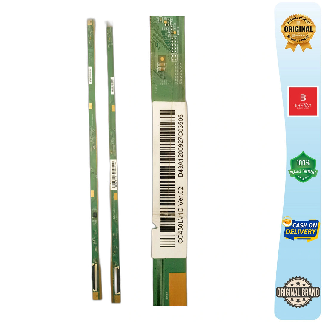 PCB Number CC430LV1D Ver.02 LED TV Panel PCB Board, LED TV Scaler PCB Board