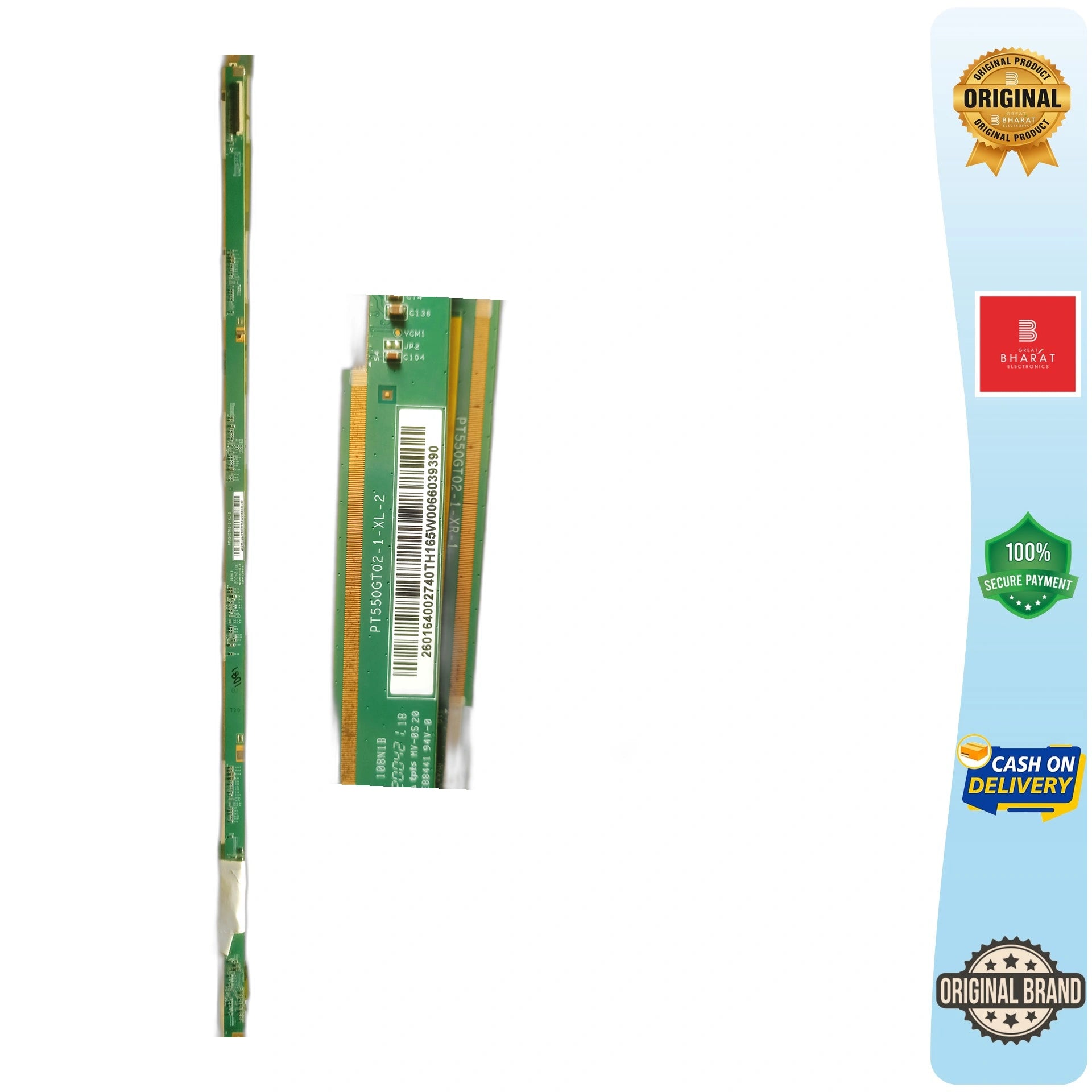 LED TV Scaler PCB Board - PCB Number PT550GT02-1-XL-2