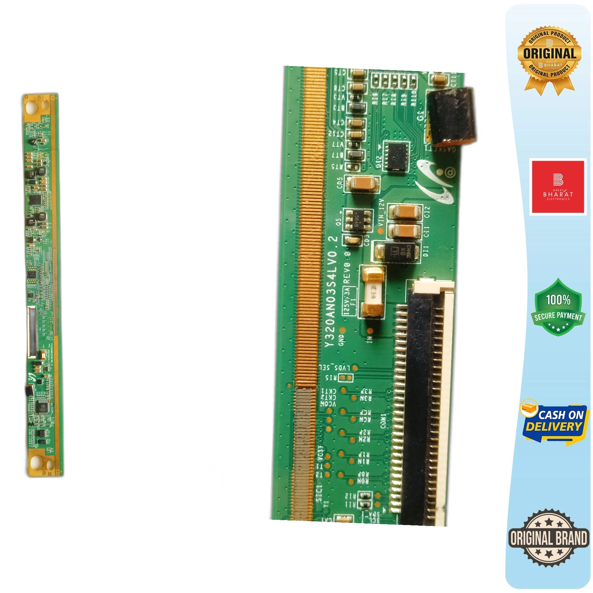 Panel Scaler PCB Board for LED TV - Number Y320AN03S4LV0.2