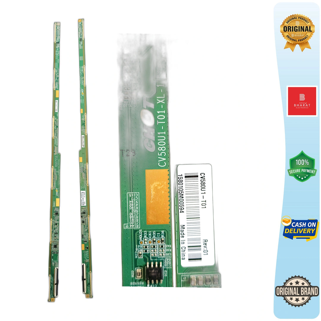 PCB Number CV580U1-T01-XL-1 LED TV Panel PCB Board, LED TV Scaler PCB Board