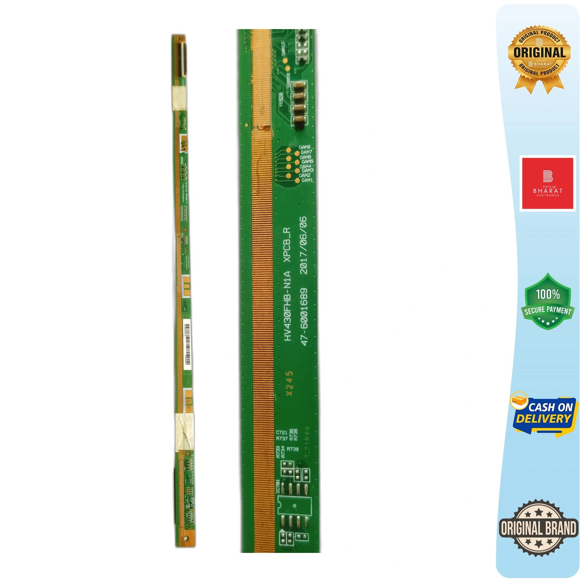 Panel Scaler PCB Board for LED TV - Number HV430FHBNIA