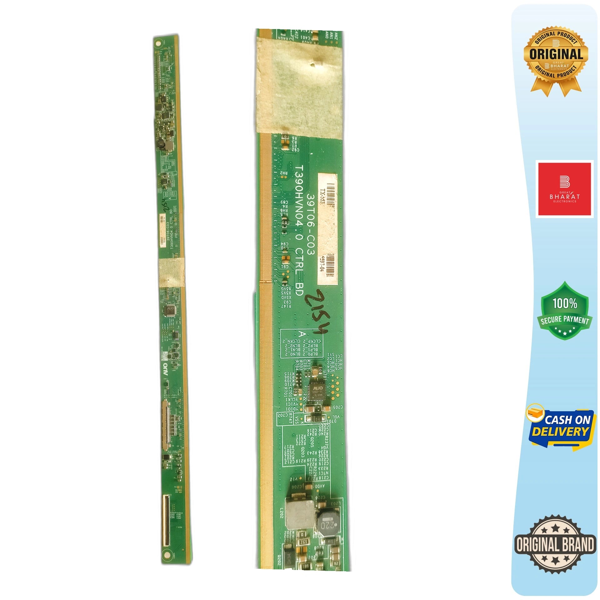 Panel Scaler PCB Board for LED TV - Number T390HVN04.0