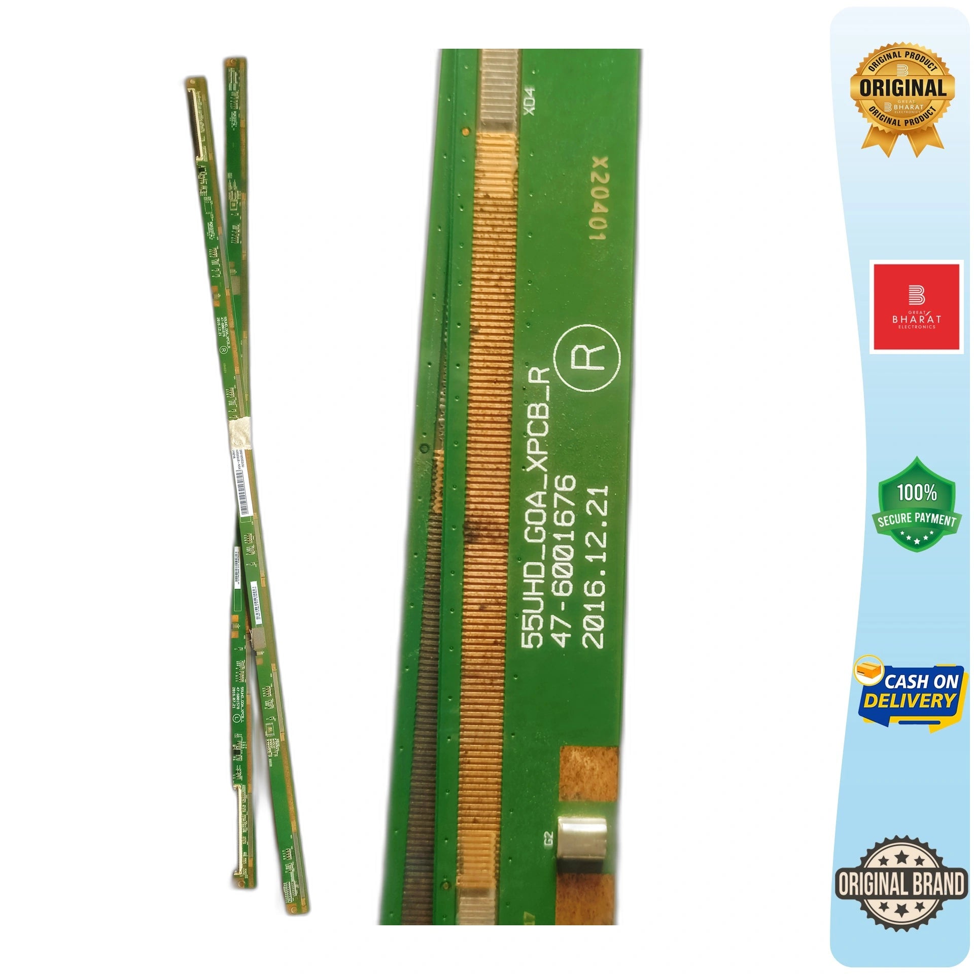 Panel Scaler PCB Board for LED TV - Number HV550QUBN5A