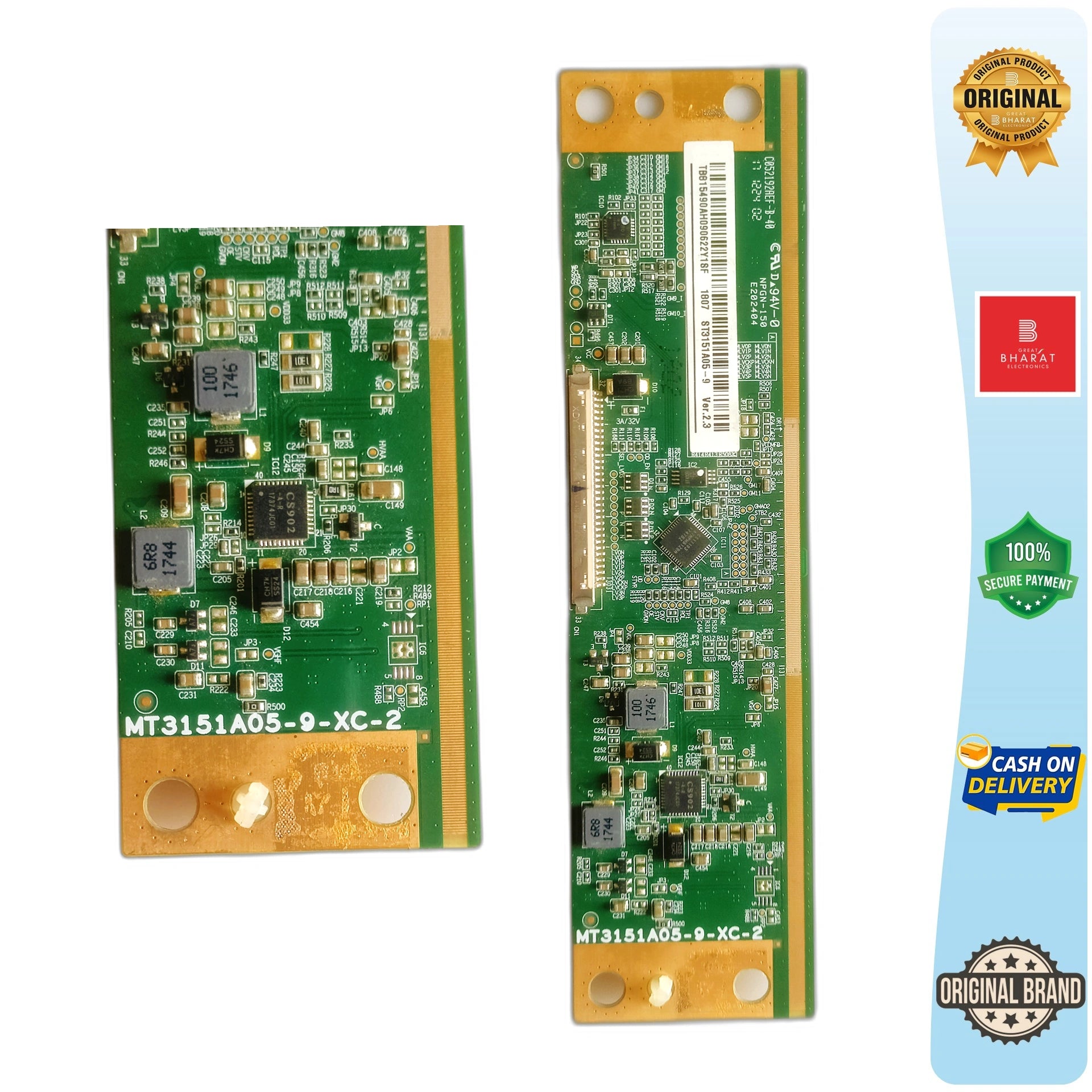 LED TV Scaler PCB Board - PCB Number MT3151A05-9-XC-2