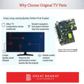 China CT-LE320D6 Motherboard for 32 Inch LED TV - Great Bharat Electronics