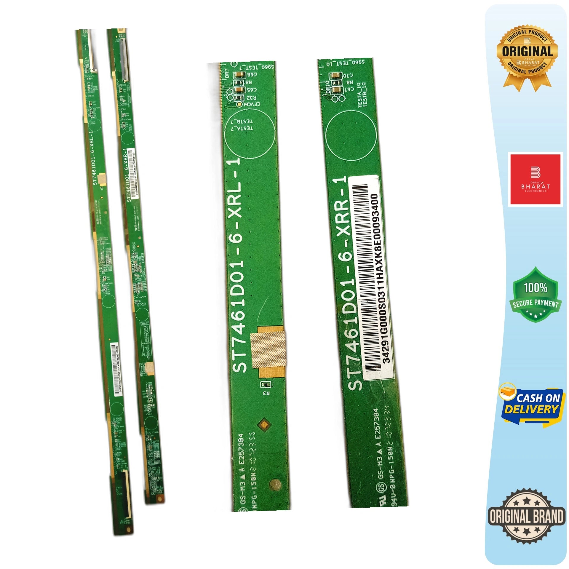PCB Number ST7461D01-6-XRL-1 LED TV Panel PCB Board, LED TV Scaler PCB Board