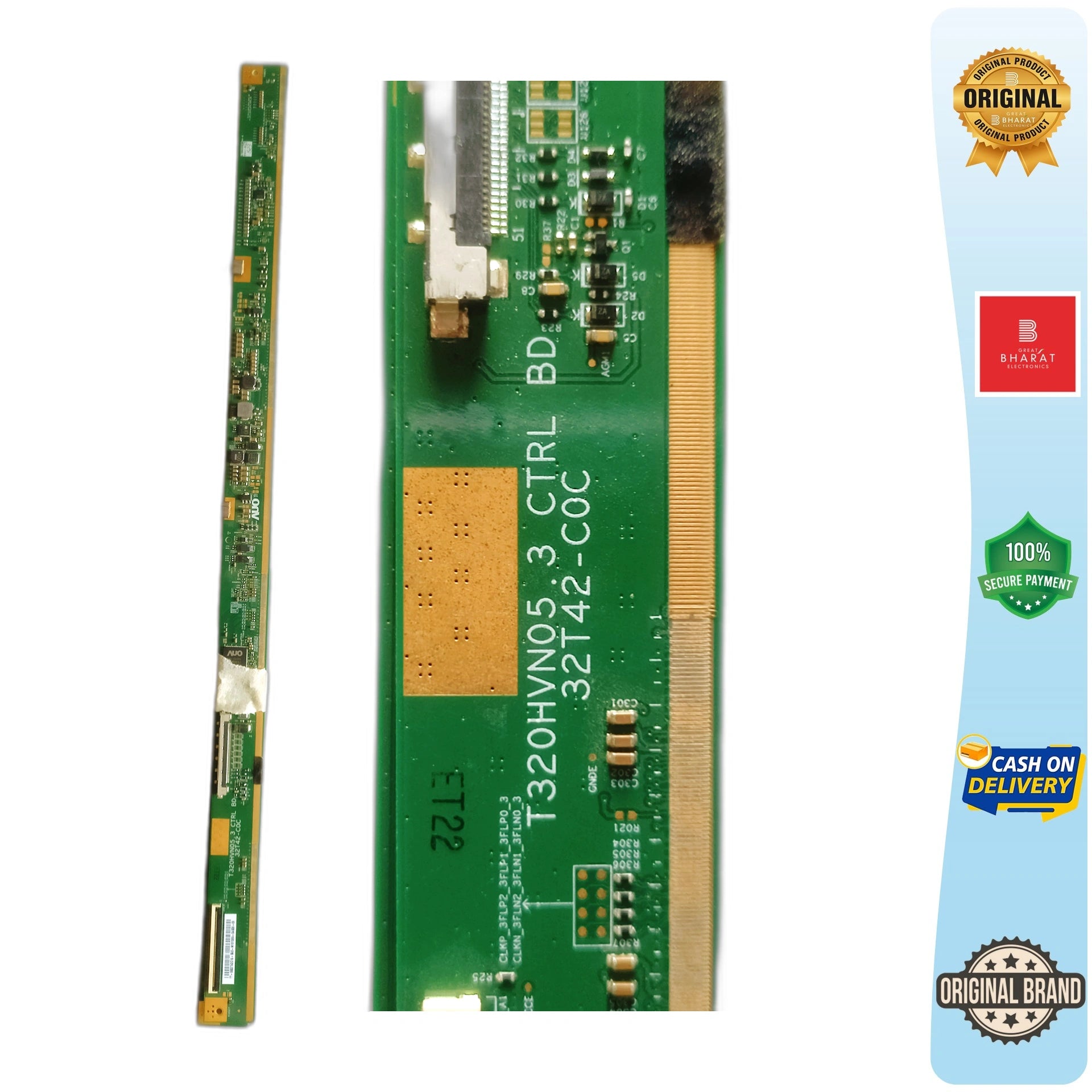 LED TV Scaler PCB Board - PCB Number T320HVN05.3 CTRL BD
