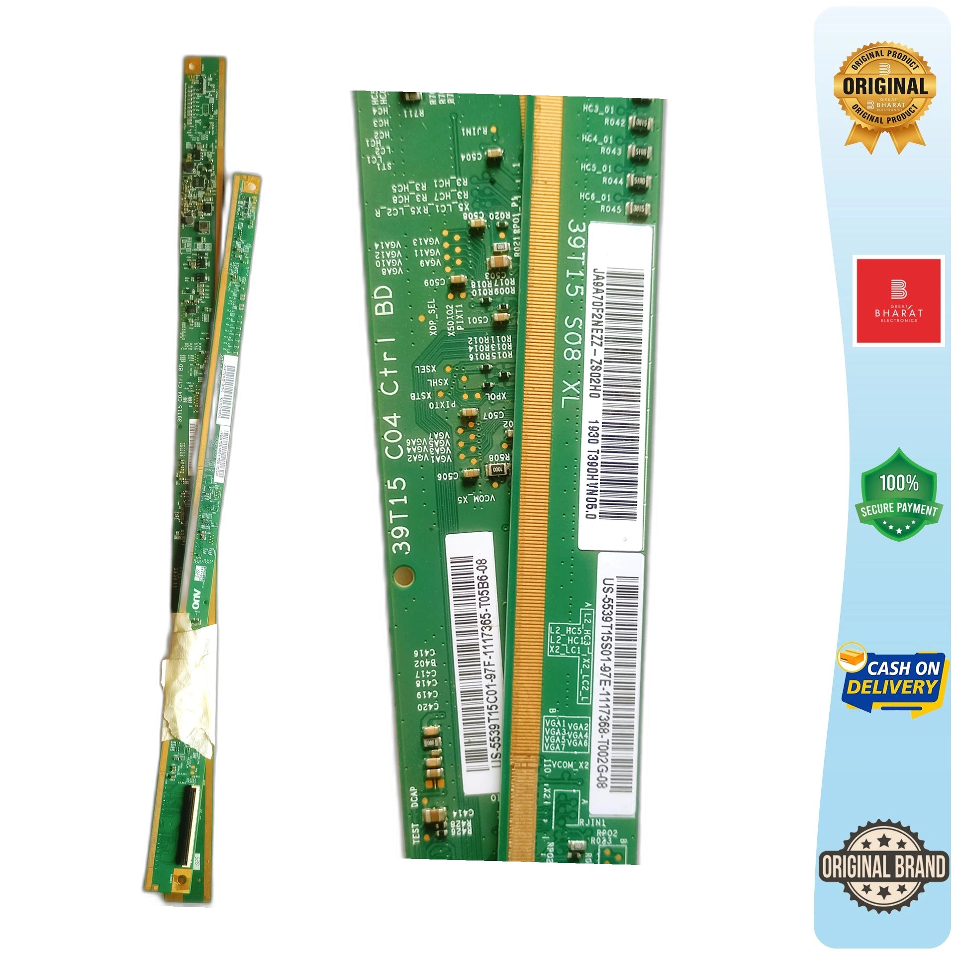 Panel Scaler PCB Board for LED TV - Number 39T15 C04 CTRL BD
