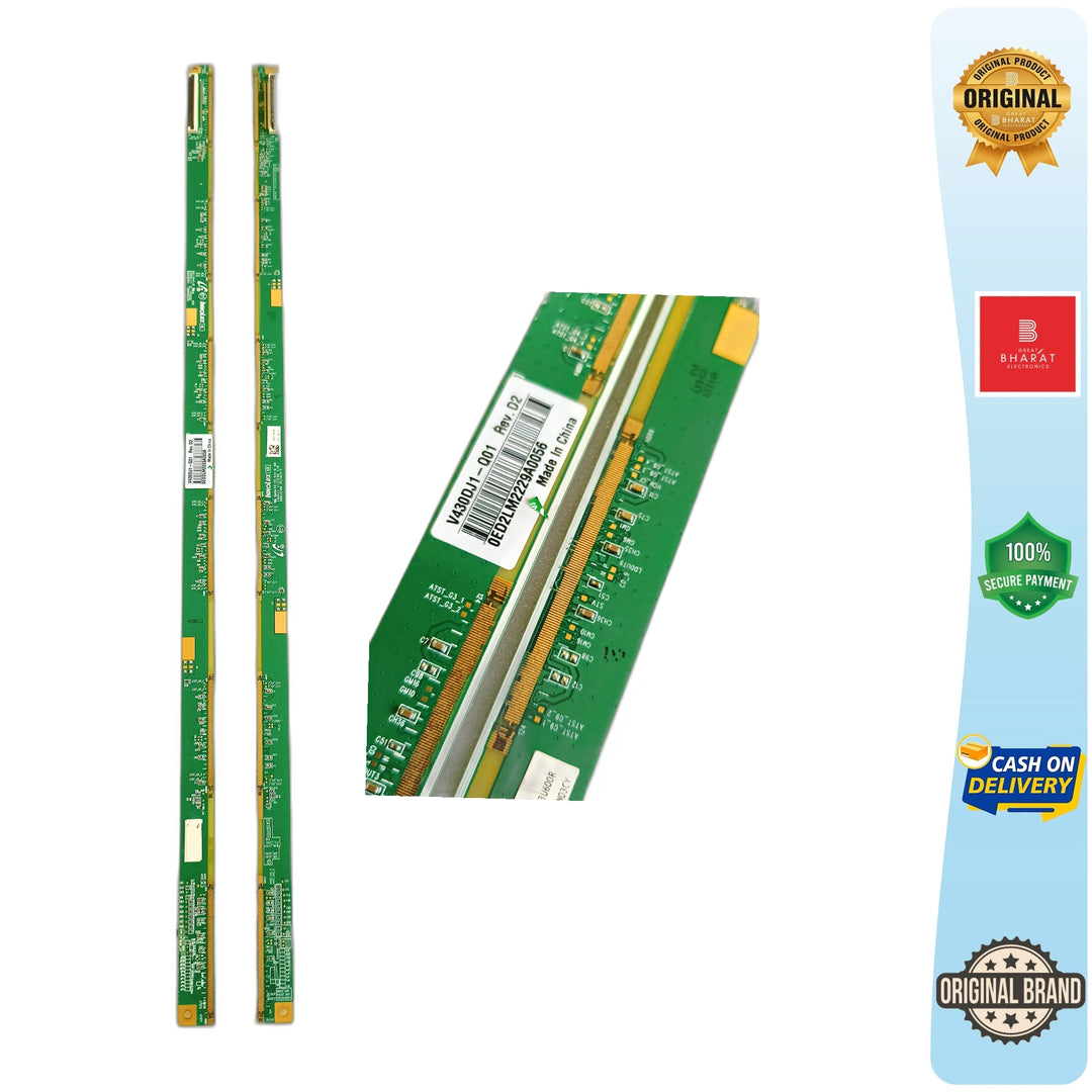 PCB Number V430DJ1-Q01 Rev.D2 LED TV Panel PCB Board, LED TV Scaler PCB Board