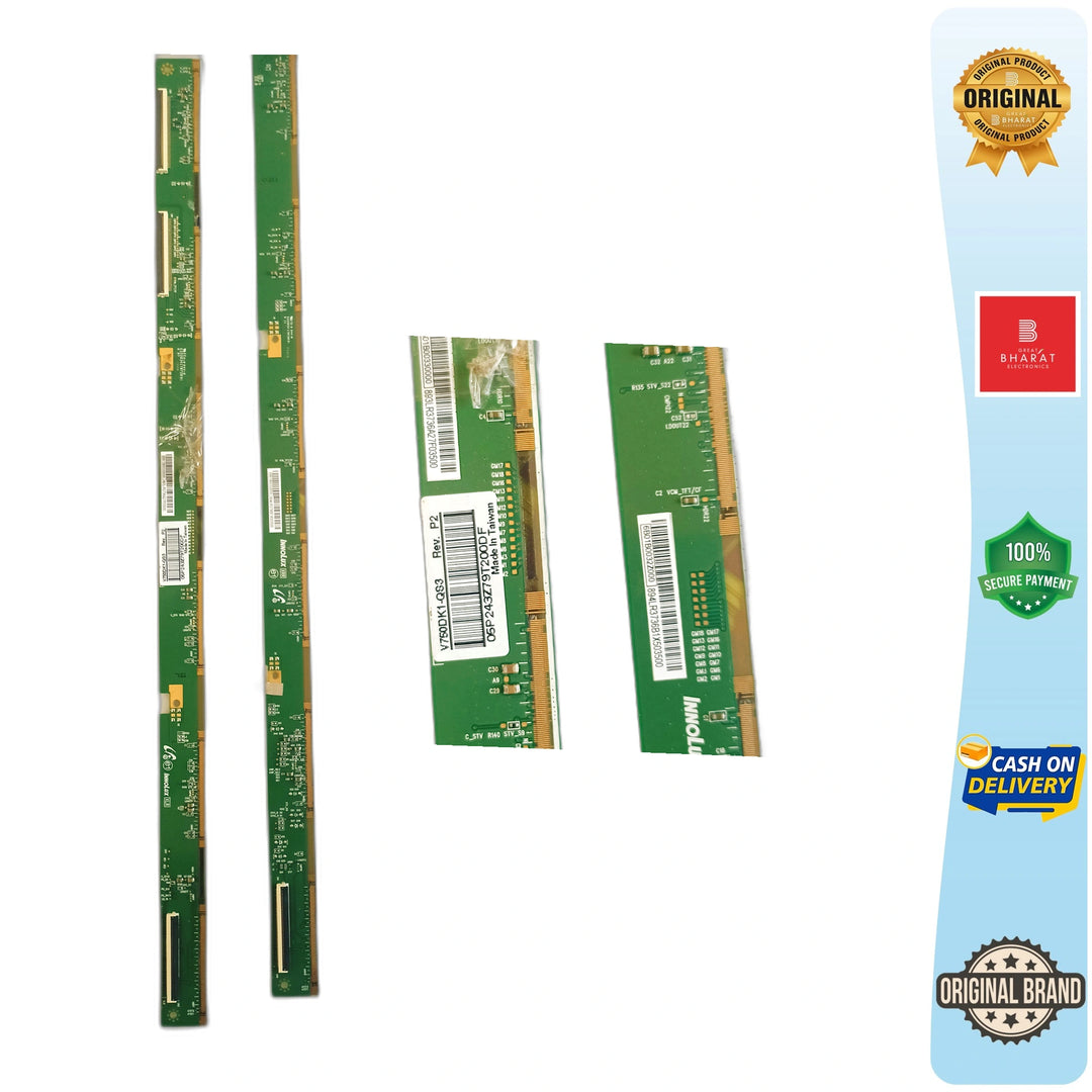 PCB Number V750DK1-QS3 Rev.02 LED TV Panel PCB Board, LED TV Scaler PCB Board