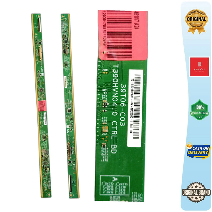 PCB संख्या T390GHVN04.0 CTRL BD LED TV पैनल PCB तख़्ता, LED TV स्केलर PCB तख़्ता