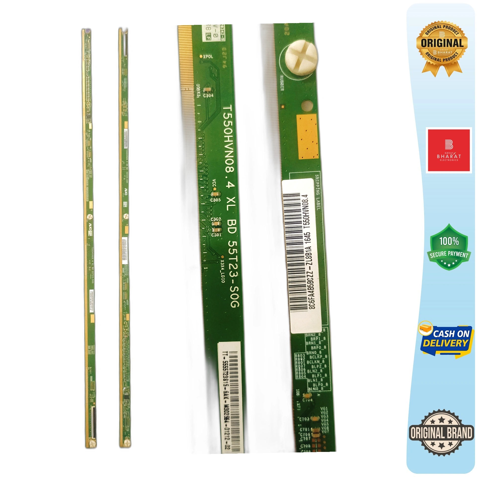 PCB Number T550HVN08.4  LED TV Panel PCB Board, LED TV Scaler PCB Board