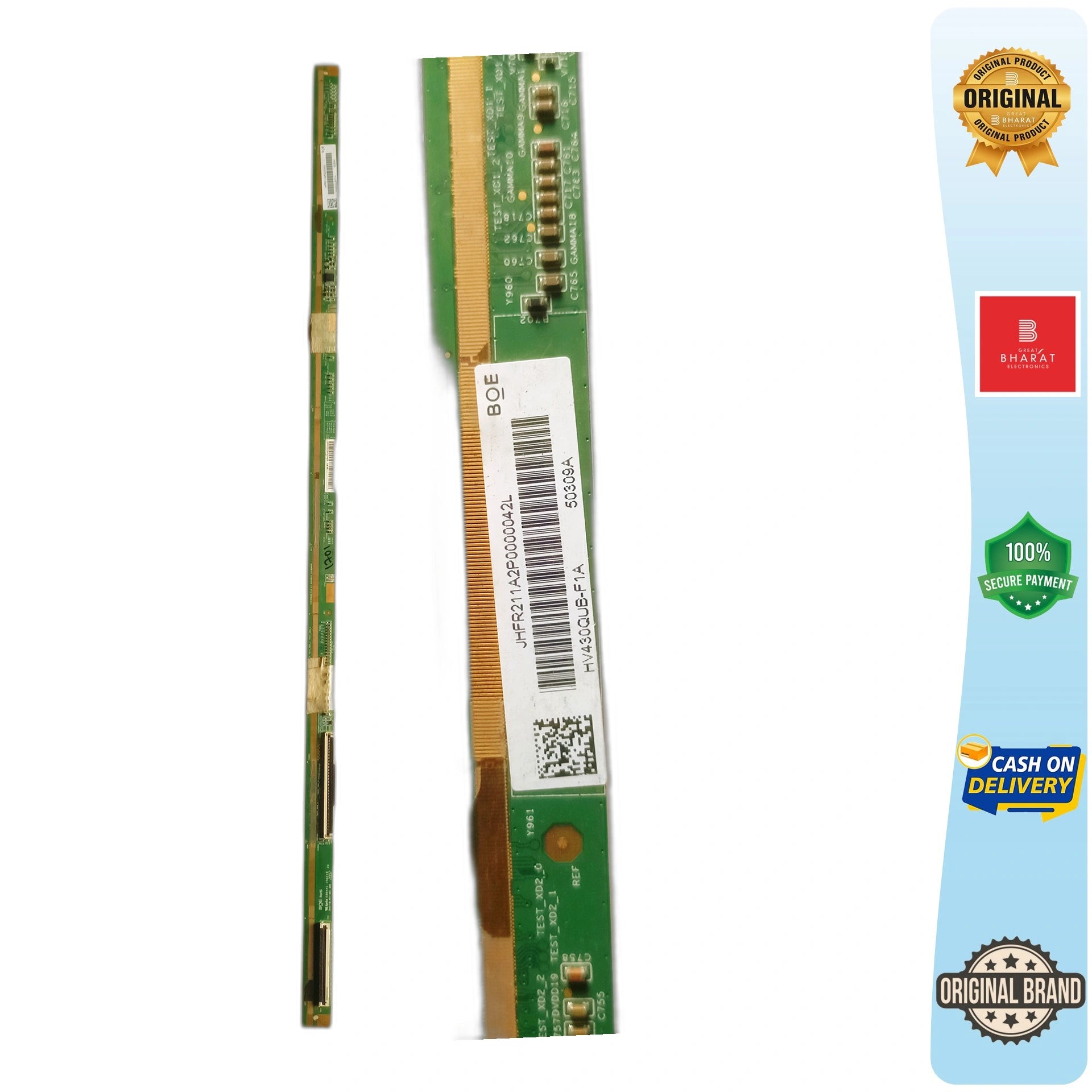 Panel Scaler PCB Board for LED TV - Number HV430QUB-F1A