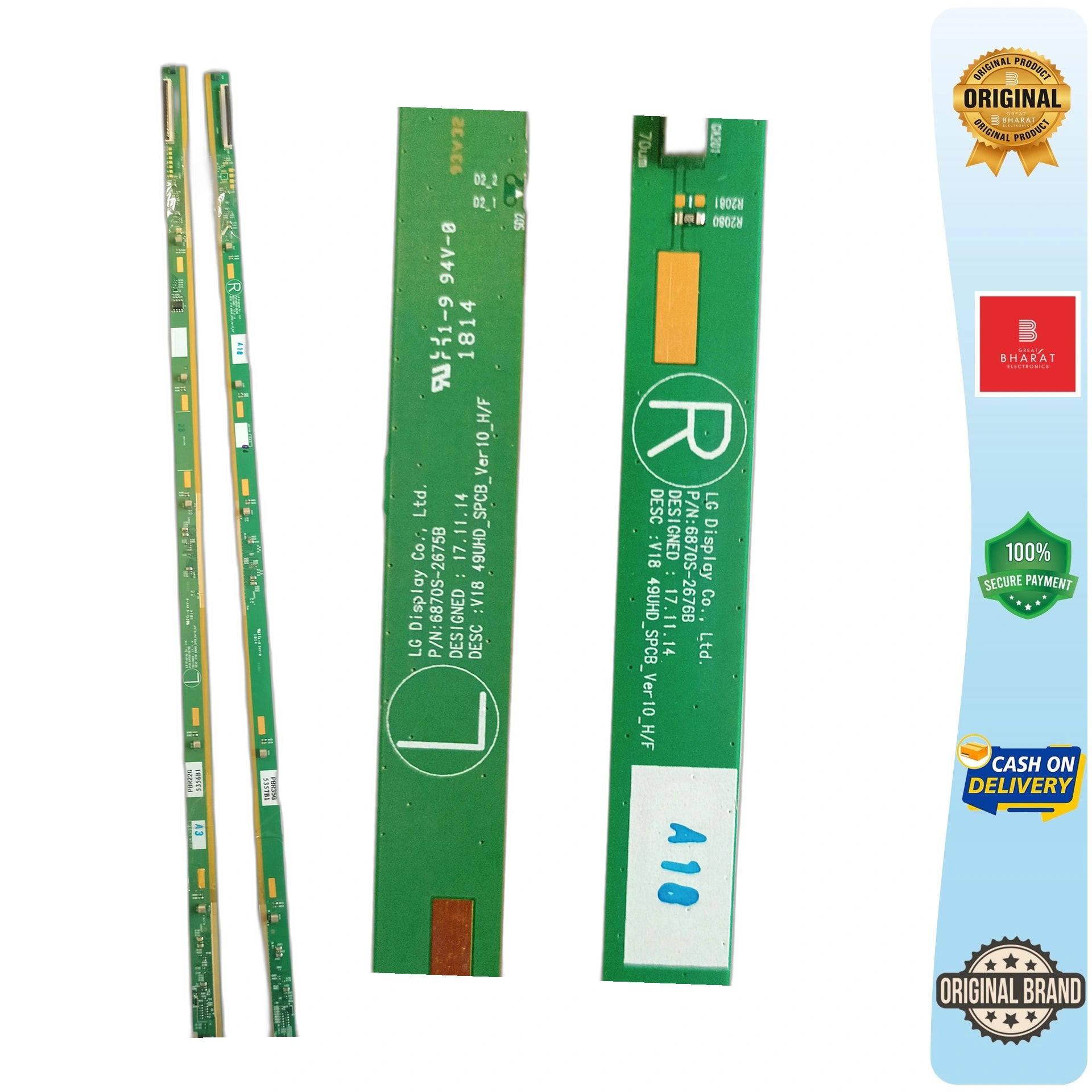 PCB Number 6870S-2675B LED TV Panel PCB Board, LED TV Scaler PCB Board