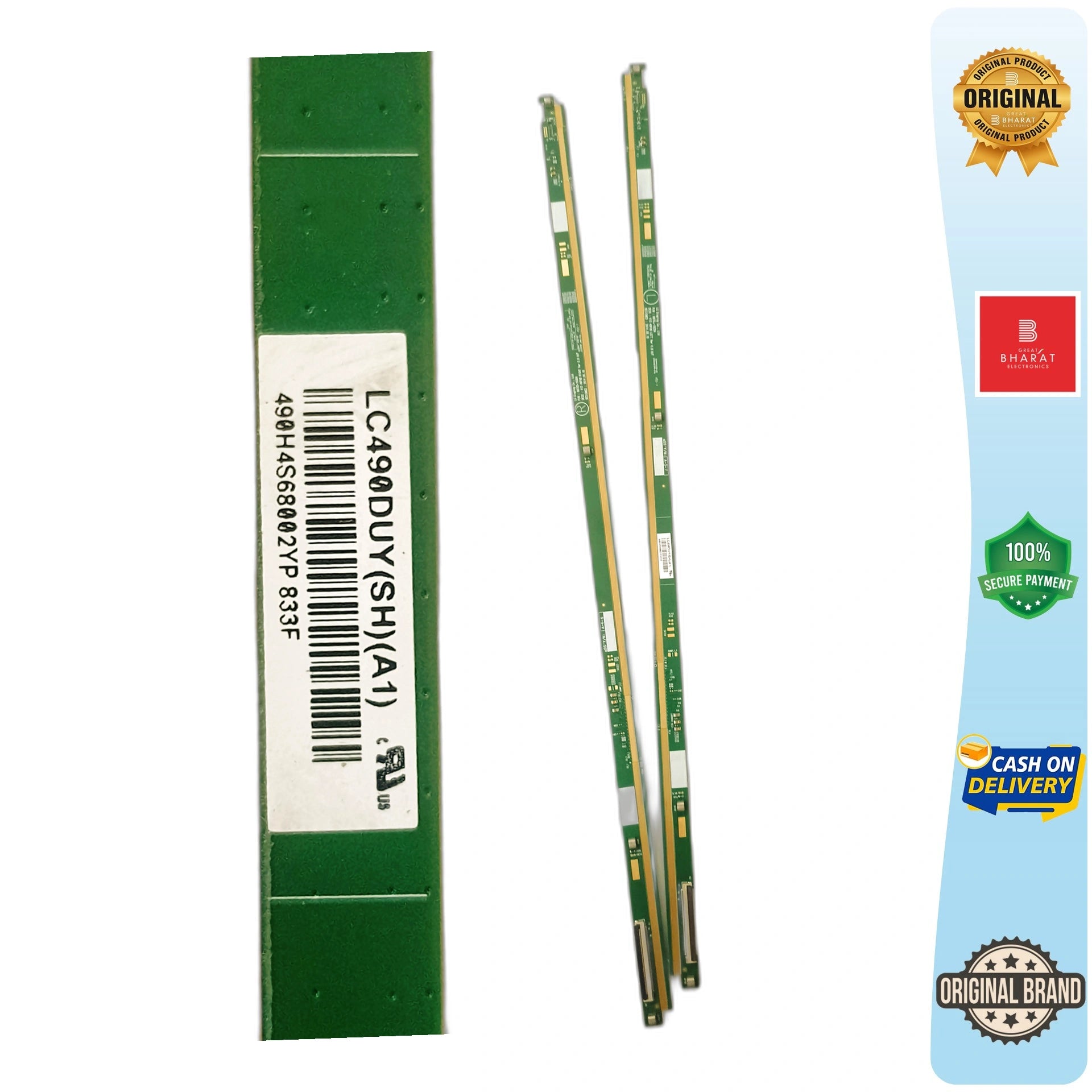 PCB Number LC490DUY(SH)(A1) LED TV Panel PCB Board, LED TV Scaler PCB Board