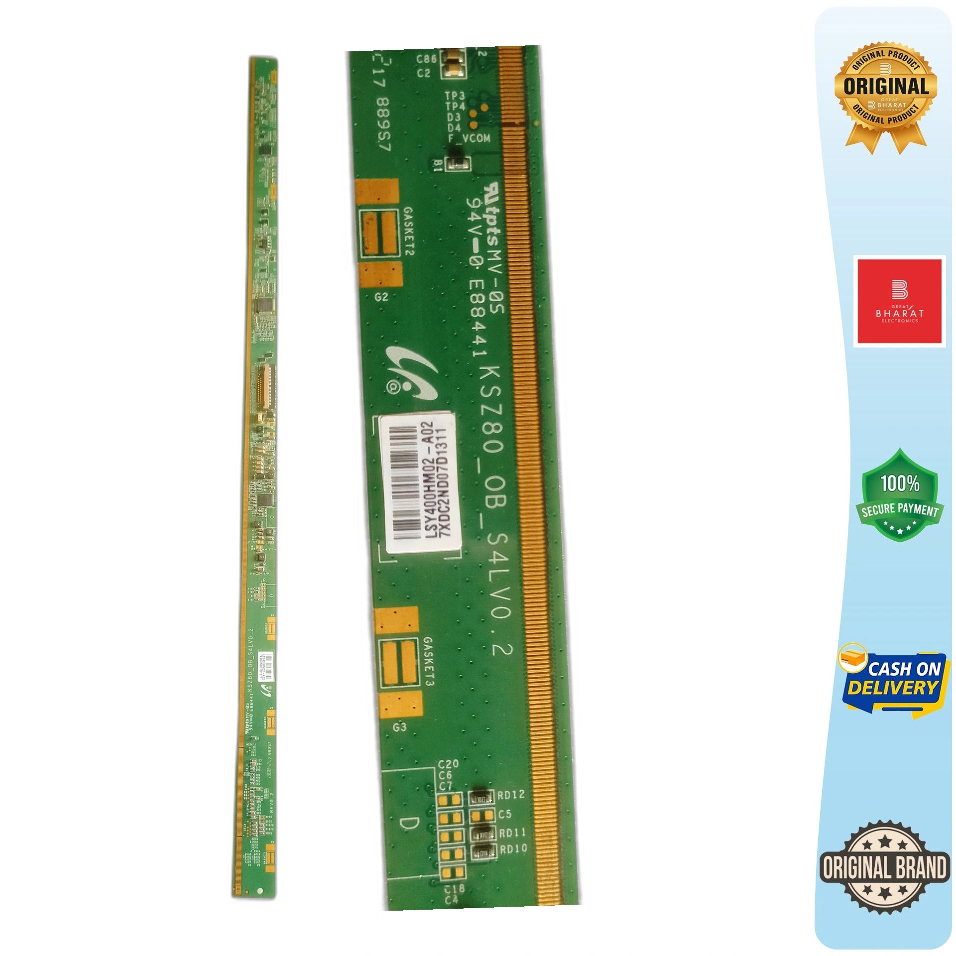 Panel Scaler PCB Board for LED TV - Number KSZ80-0B-S4LV0.2