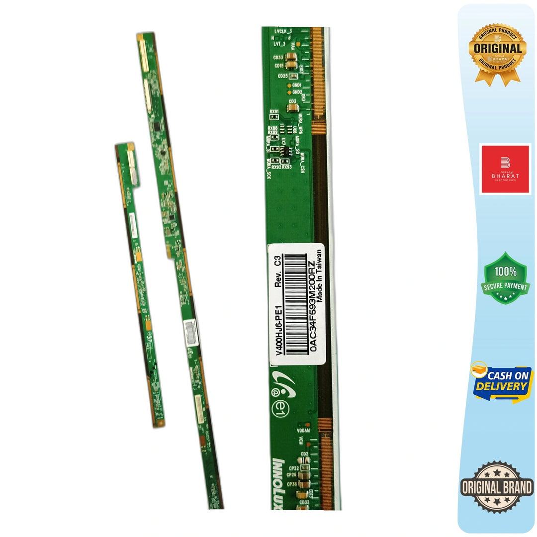PCB Number V400HJ9-PE1 Rev. C3 LED TV Panel PCB Board, LED TV Scaler PCB Board