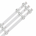 GBE HL-2A390A28-1001S-03 A3 LED backlight strips close-up showing LED lenses and mounting layout