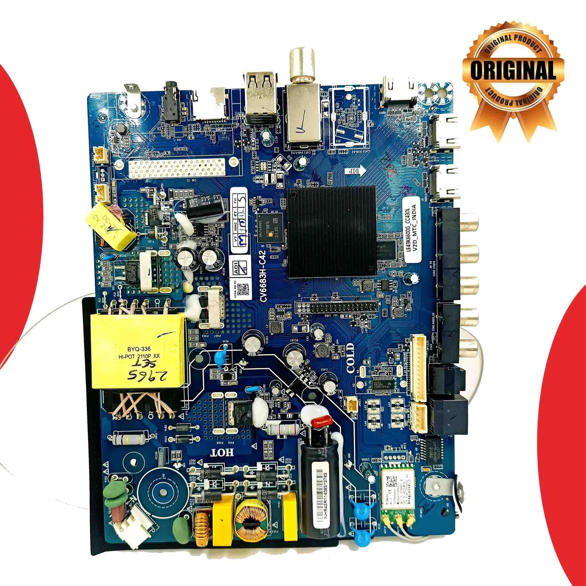 Haier 43 inch LED TV Motherboard for Model LE43K6600 - Great Bharat Electronics