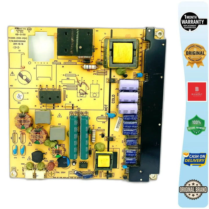 Haier LE40B50 Power Supply Board – Haier 40 Inch LED TV SMPS Replacement - Great Bharat Electronics