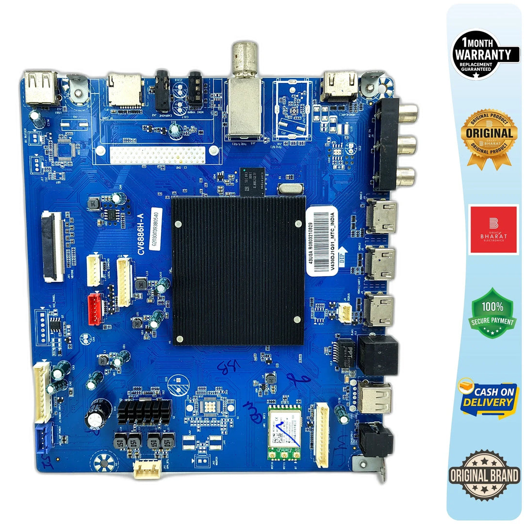 Haier LE40K6600UG Motherboard – Haier 40 Inch LED TV Main Board Replacement - Great Bharat Electronics