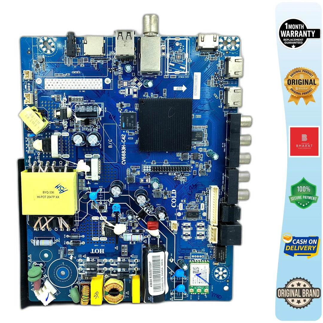Haier LE43A6500GA Motherboard – Haier 43 Inch LED TV Main Board Replacement - Great Bharat Electronics
