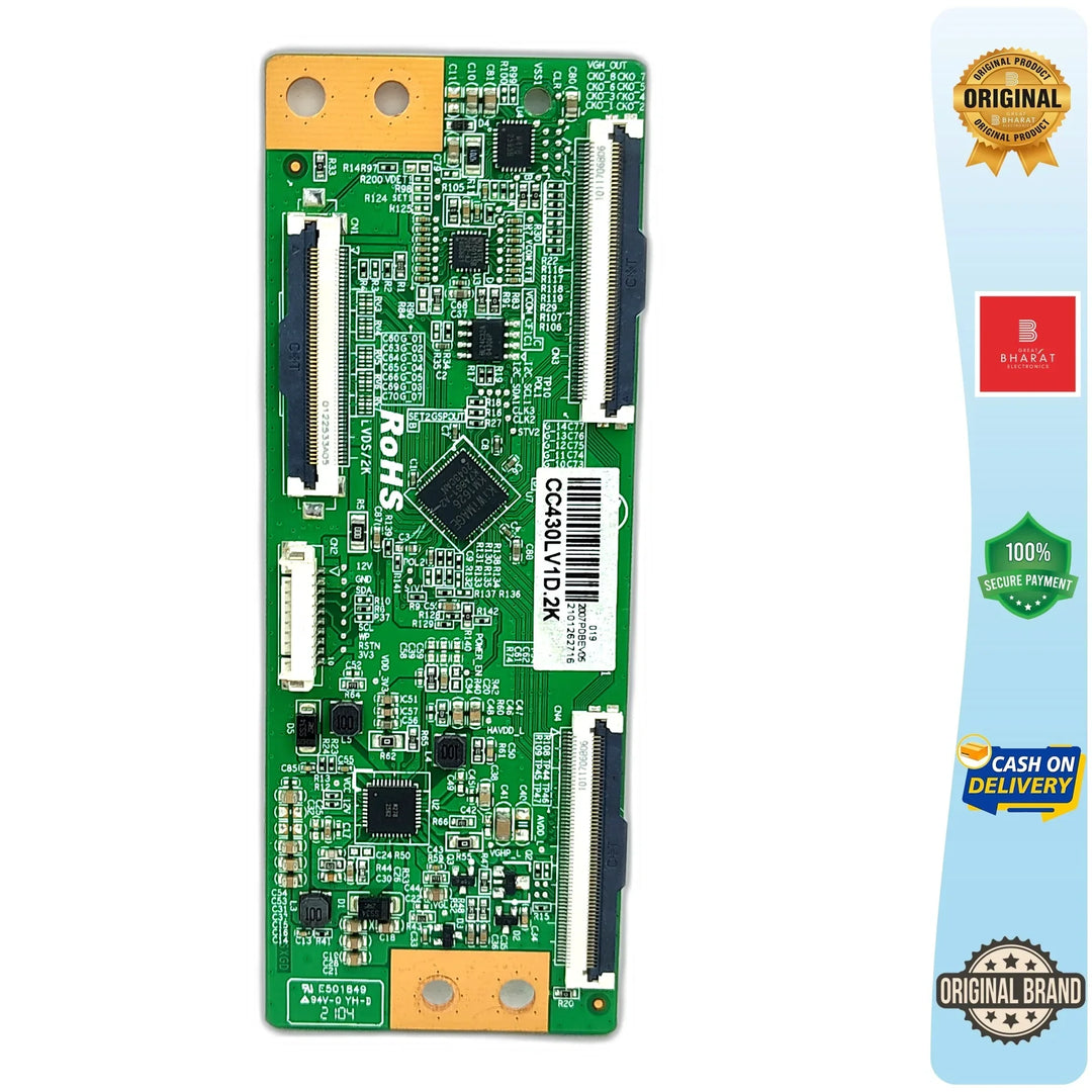 Haier LE43A6500GA T-Con Board – Haier 43 Inch LED TV Replacement Part - Great Bharat Electronics