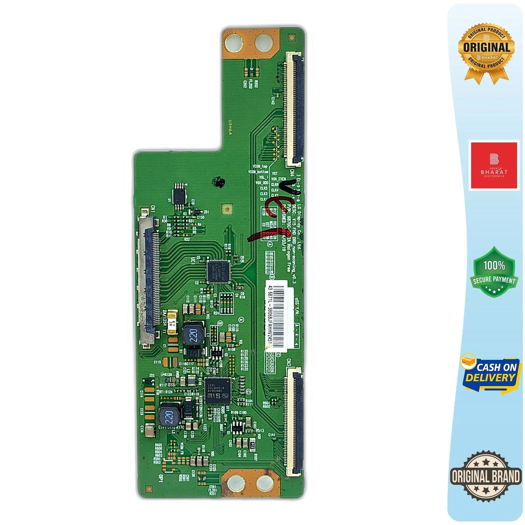 Haier LE43B9200WB T-Con Board – Haier 43 Inch LED TV Replacement Part - Great Bharat Electronics
