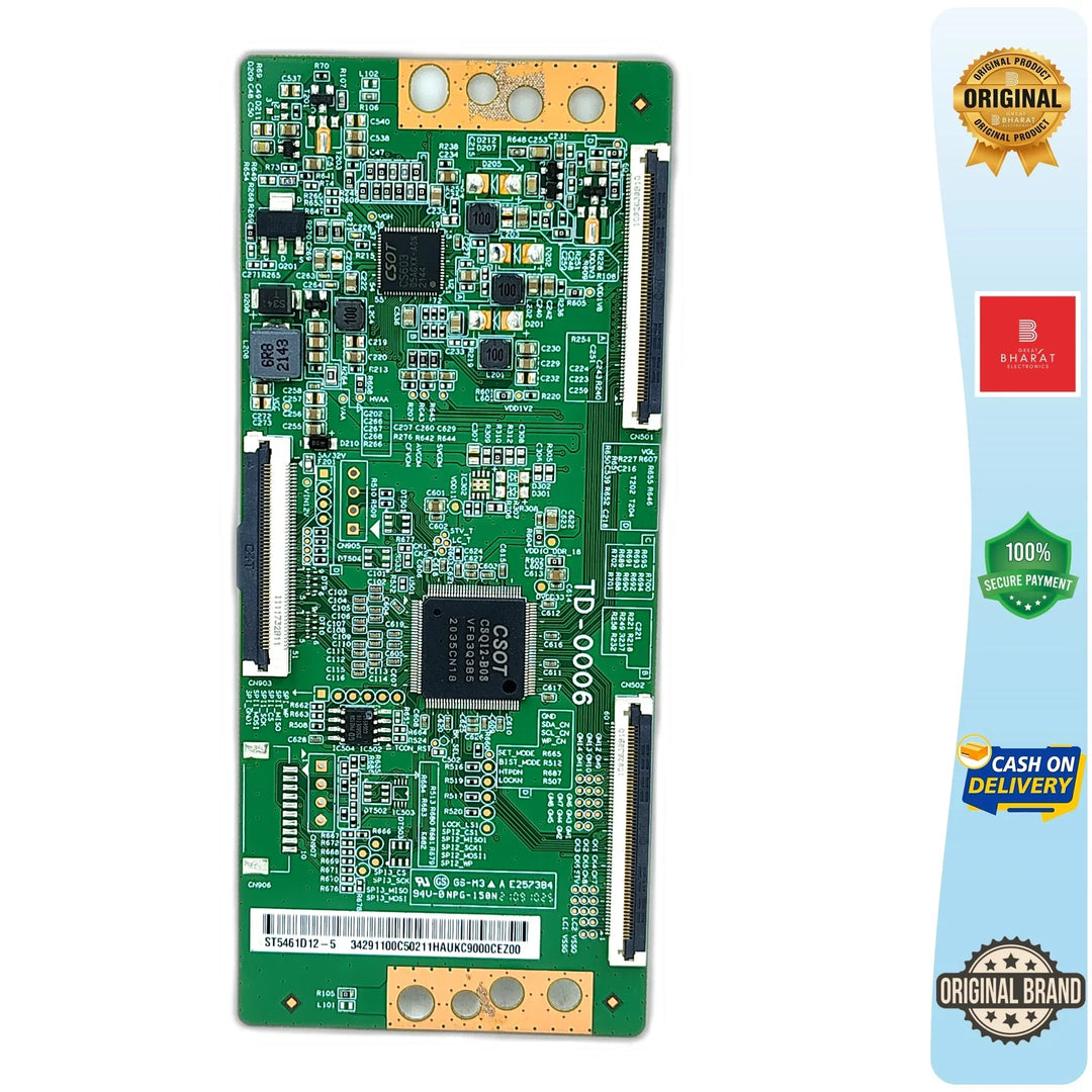 Haier LE55K6600HQGA T-Con Board – Haier 55 Inch LED TV Replacement Part - Great Bharat Electronics