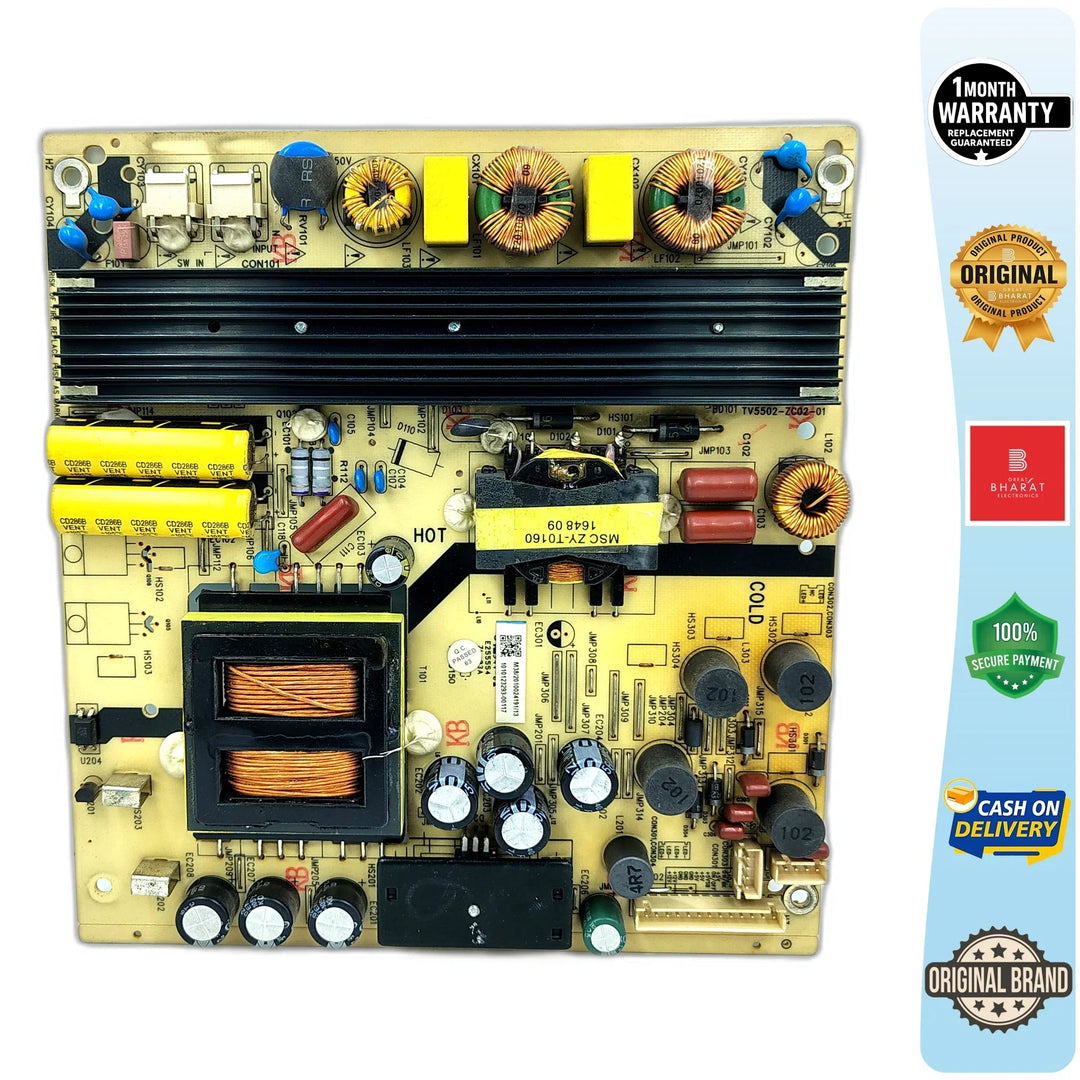 Haier LE55U6500U Power Supply Board – Haier 55 Inch LED TV SMPS Replacement - Great Bharat Electronics