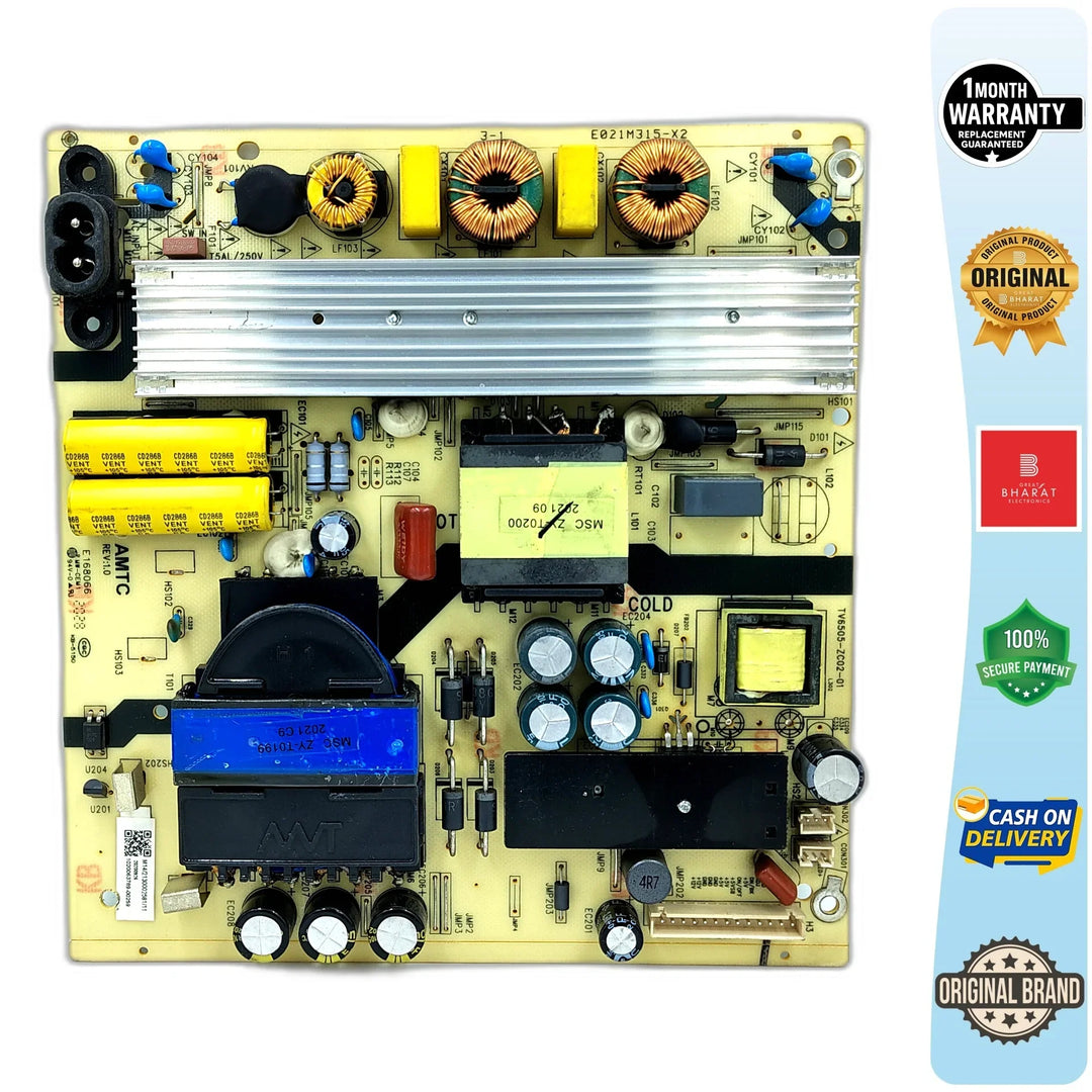Haier LE65K6600HQGA Power Supply Board – Haier 49 Inch LED TV SMPS Replacement - Great Bharat Electronics