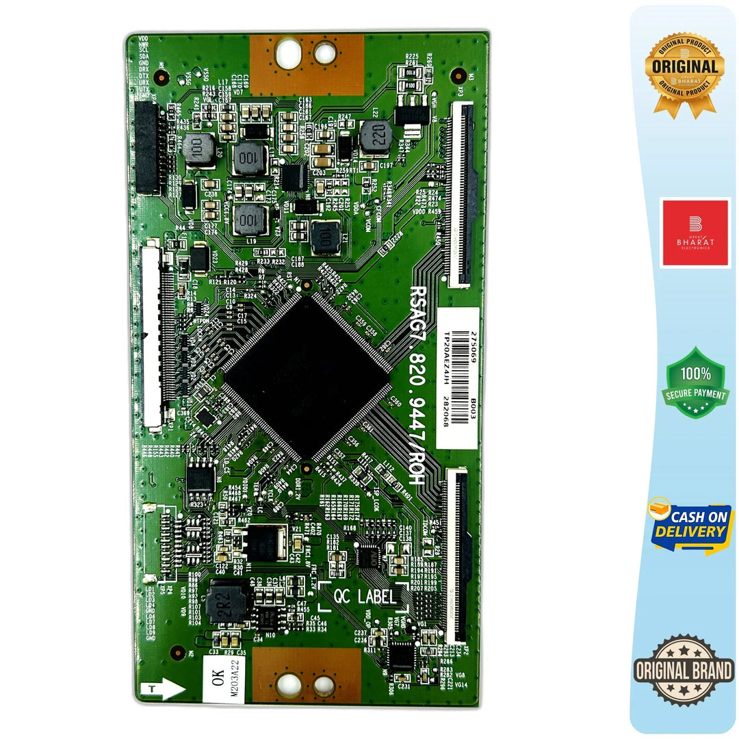 Hisense 55A72F T-Con Board – Hisense 55 Inch LED TV Replacement Part - Great Bharat Electronics