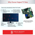 Hisense LHD32D50TS மதர்போர்டு – Hisense 32 அங்குலம் LED TV பிரதான பலகை மாற்றுதல் - Great Bharat Electronics