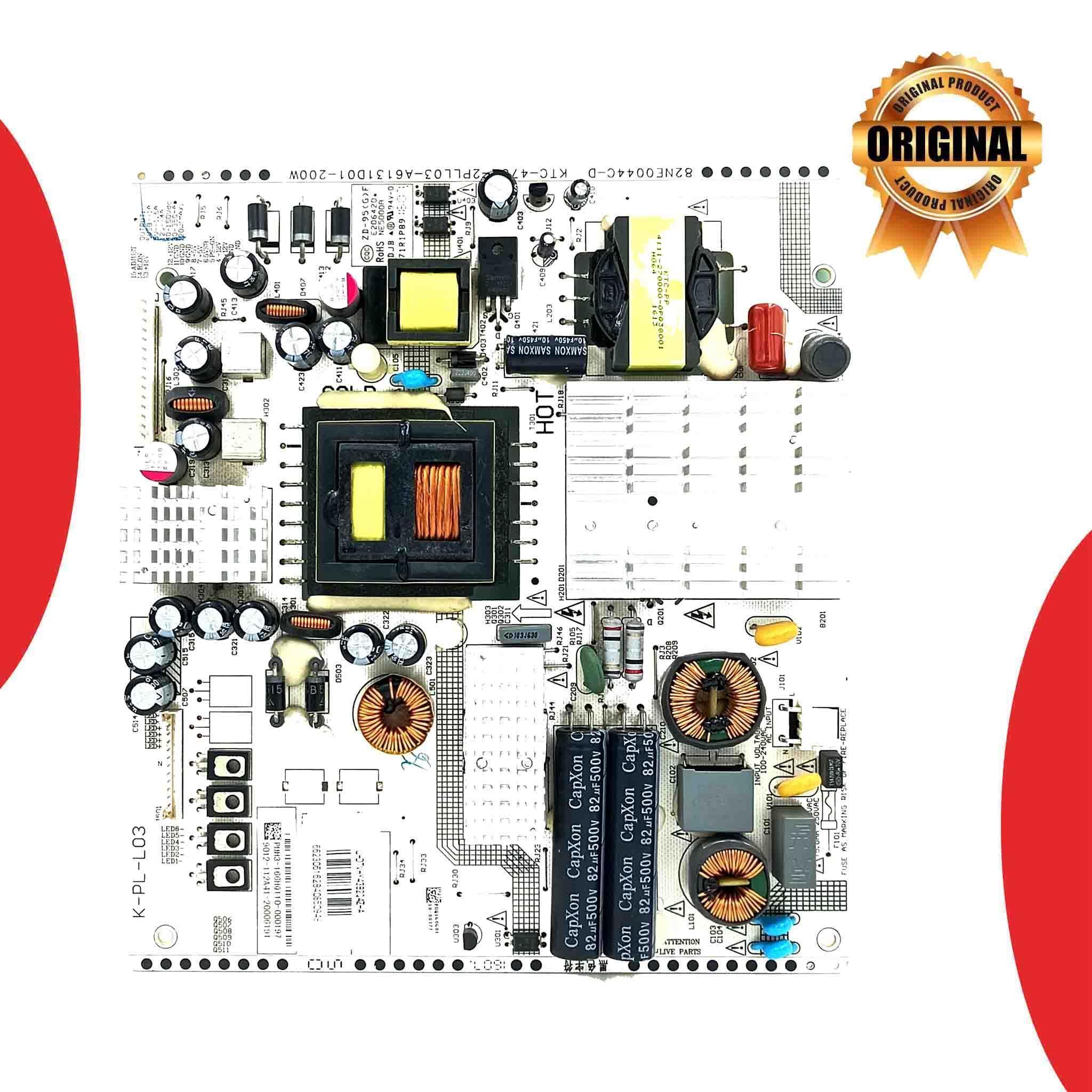 Hyundai 43 inch LED TV Power Supply for Model UHDTVHY4382Q4ZA - Great Bharat Electronics