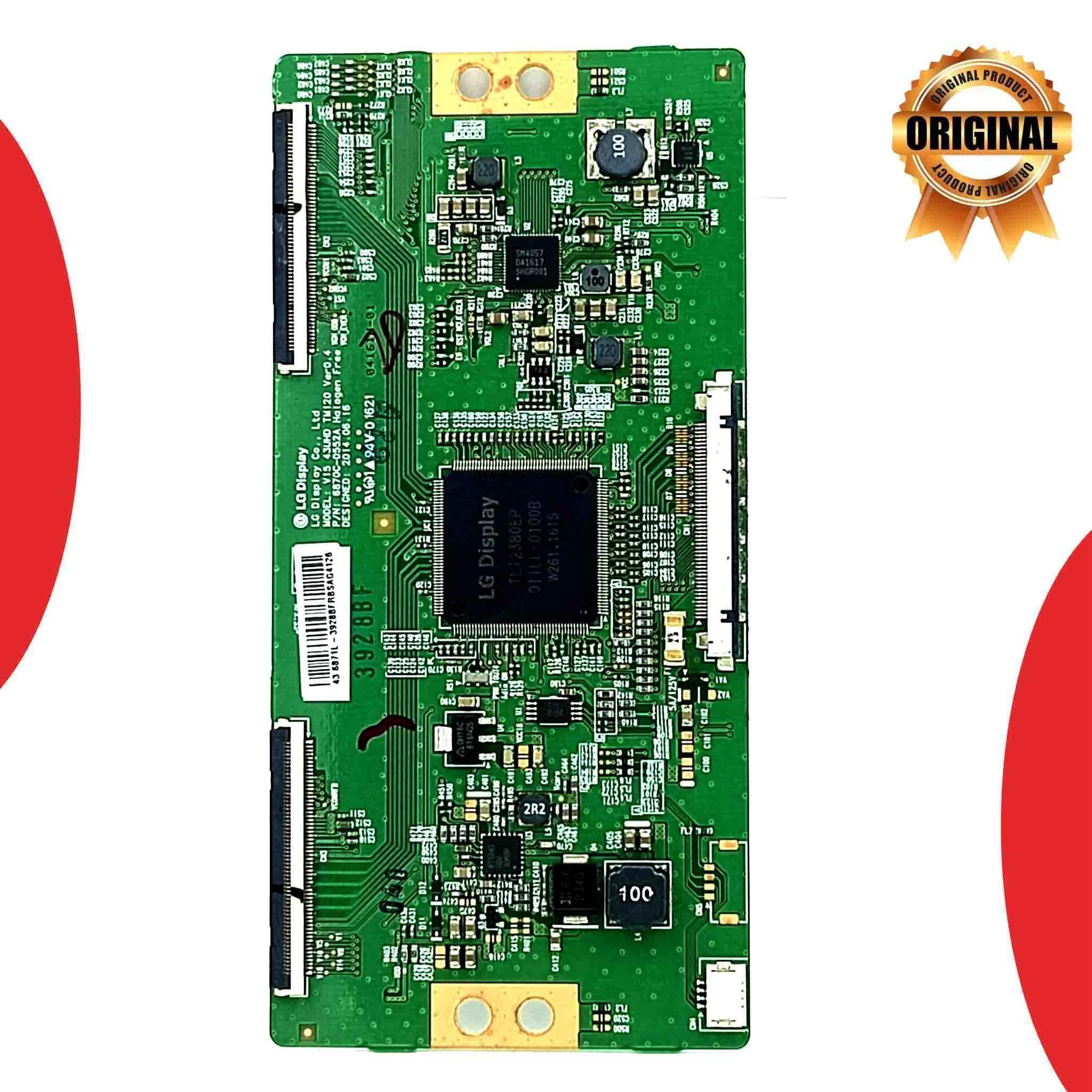 Hyundai 43 inch LED TV T-con Board for Model UHDTVHY4382Q4ZA - Great Bharat Electronics
