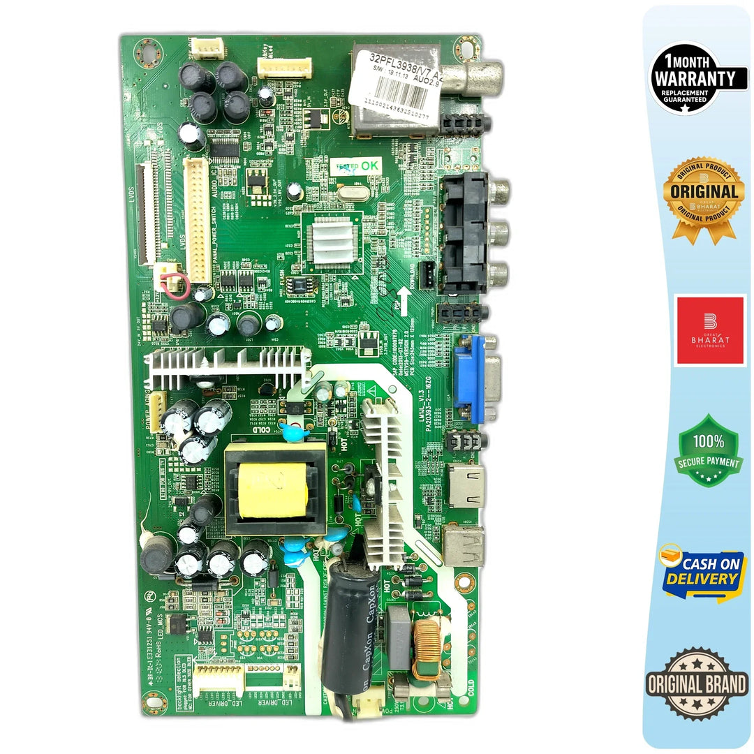 Hyundai LEDTVV3221HH2A Motherboard – Hyundai 32 Inch LED TV Main Board Replacement - Great Bharat Electronics
