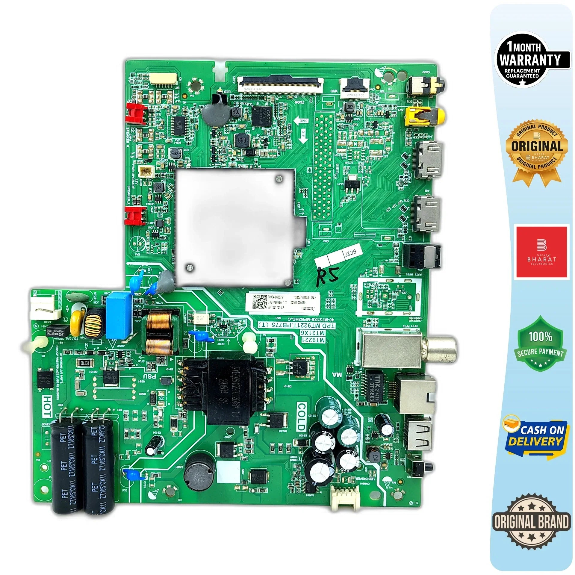 iFFALCON 32F53 Motherboard – iFFALCON 32 Inch LED TV Main Board Replacement - Great Bharat Electronics