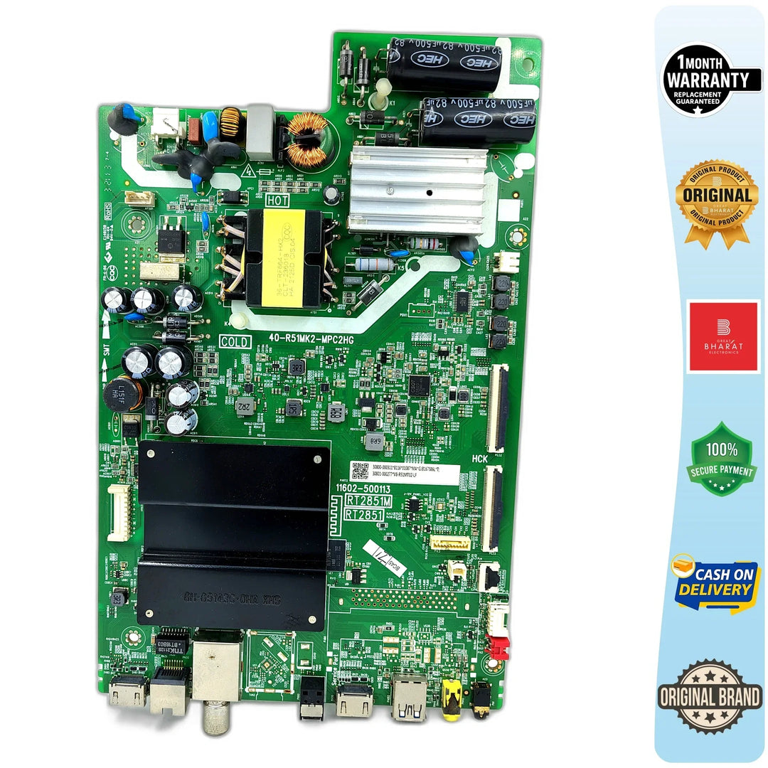 iFFALCON 43K72 Motherboard – iFFALCON 43 Inch LED TV Main Board Replacement - Great Bharat Electronics