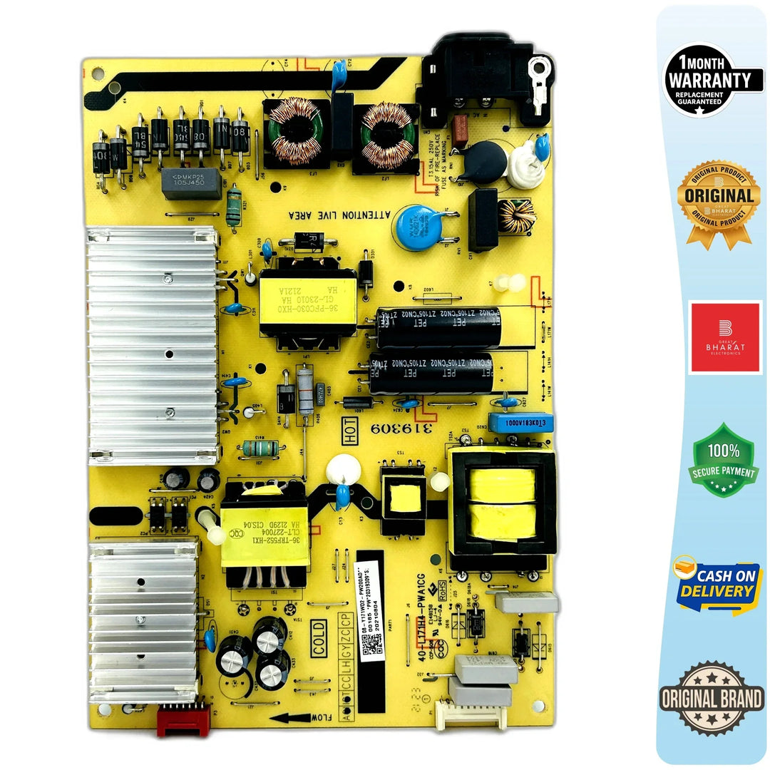 iFFALCON 65K61 Power Supply Board – iFFALCON 65 Inch LED TV SMPS Replacement - Great Bharat Electronics