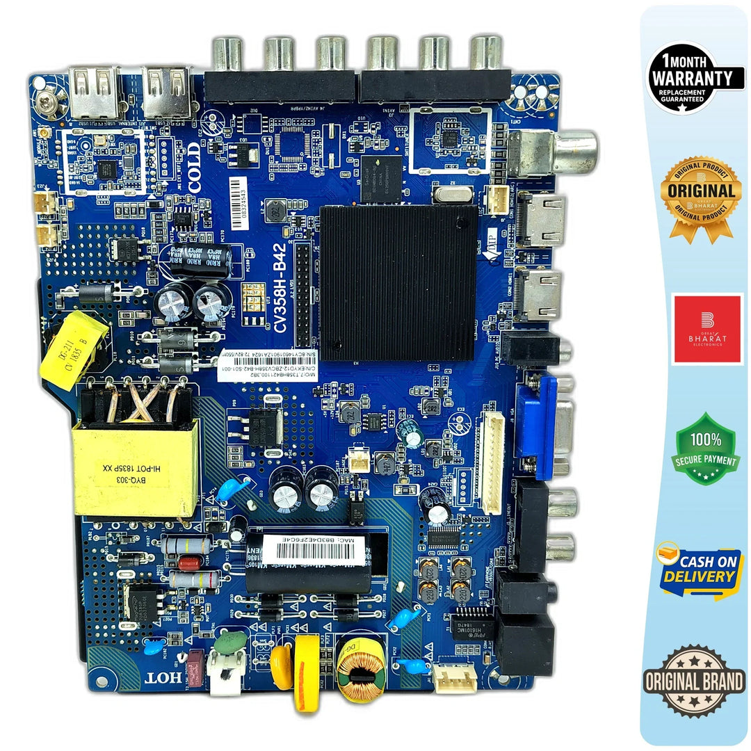 Impex TANIUM43 Motherboard – Impex 43 Inch LED TV Main Board Replacement - Great Bharat Electronics